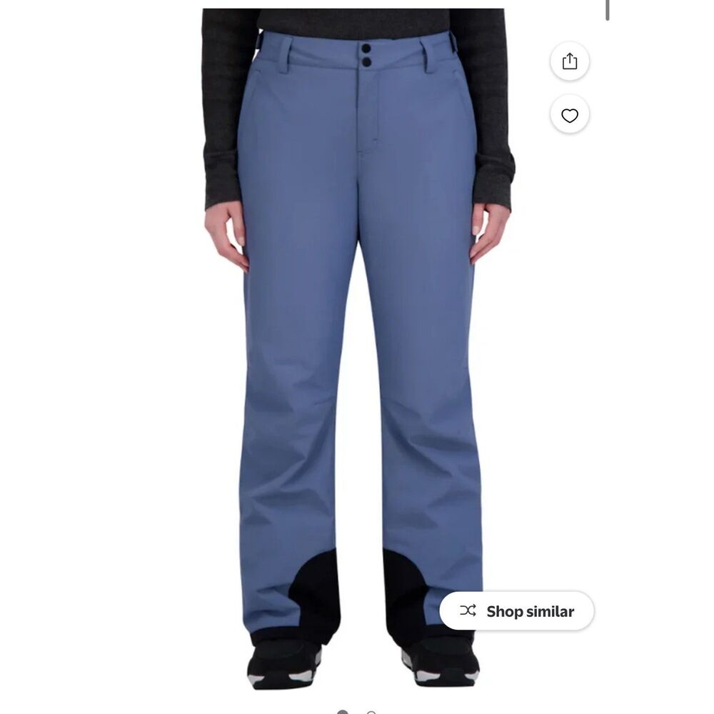 Roxy Dryflight 10k Ski/Snowboard Snow Pants Blue Women's-Size XL